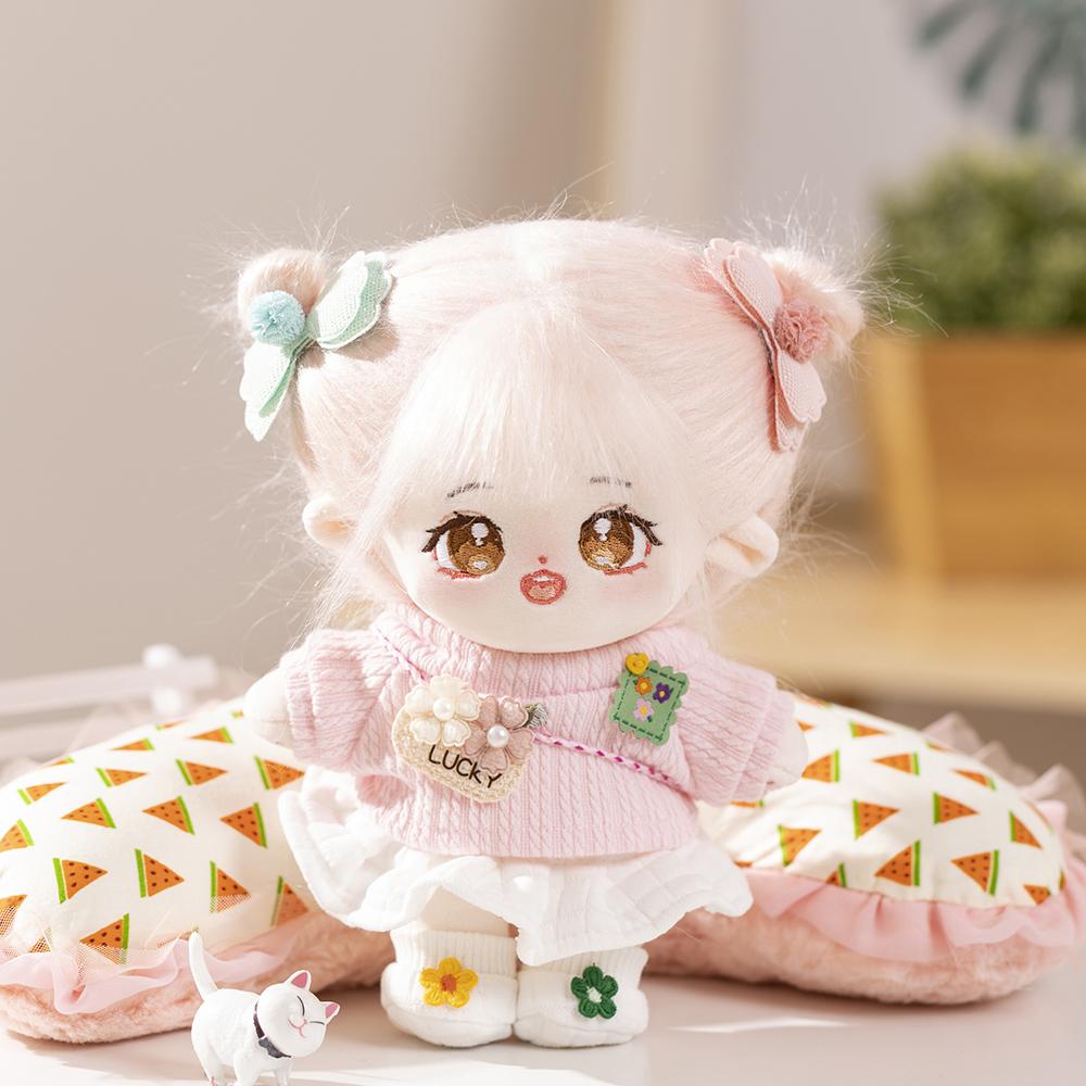 14 Styles Cute Plush Cotton Doll Stuffed Super Star Figure Idol Yibo Dolls Can Change Clothes Birthday Gift for Girls/Girlfriend