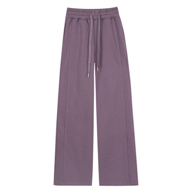 

Lulu Original Women s High-Waisted Fleece-Lined Yoga Pants - Scuba Straight-Leg Sportswear for Spring and Autumn. Size 8