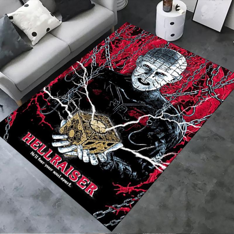 2025 New Hellraiser Carpet Rug for Living Room Bedroom Home Sofa Decoration,Kids play Non-slip Floor Mat 37