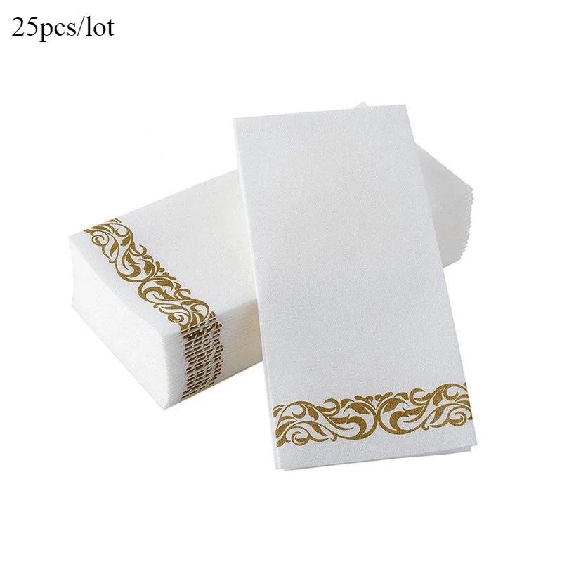Paper Napkins Guest Towels Disposable Premium Quality Dinner Napkins Disposable Soft, Absorbent, Party Napkins Wedding Napkins