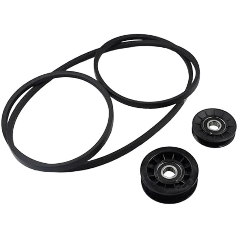 AB34-GX20286 GX20287 Flat Idler Pulley With Drive Belt GX20006 For Lawn Mower 1760097 280-143 690409MA 280-097 265-186