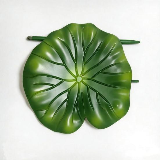 Copertura Ombreggiante per Piante da Taglio a Terra a Foglia di Loto, Protezione Solare in Metallo con Vernice Antiruggine Impermeabile, Ombrello da Giardino per Fiori in Vaso Piantine,
