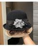 New Lace Flower Women Sun Hat Casual Beach Vacation Fisherman Hat UV Protect Sunshade Cap Summer