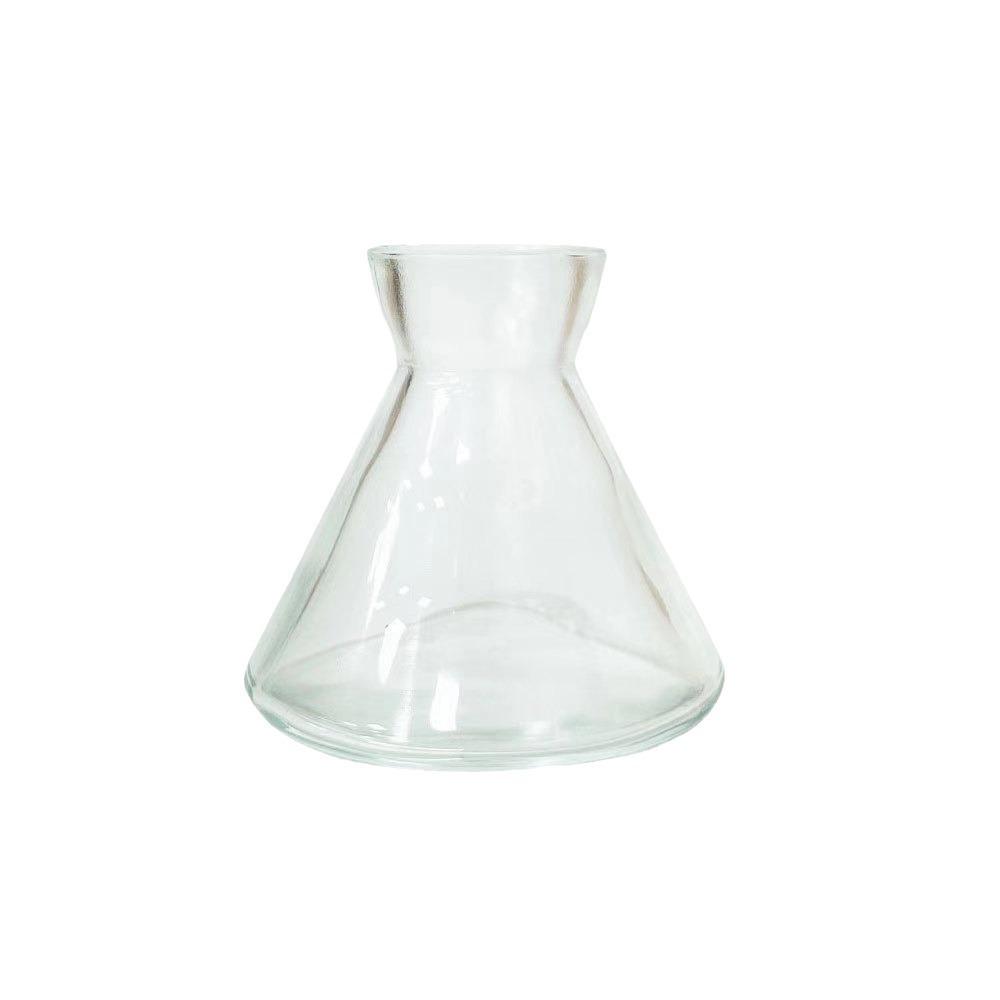 200ml Colored Glass Diffuser Bottle, Flameless Rattan Aroma Stick Bottle, Transparent Trumpet Mouth Aromatherapy Bottle for Home.