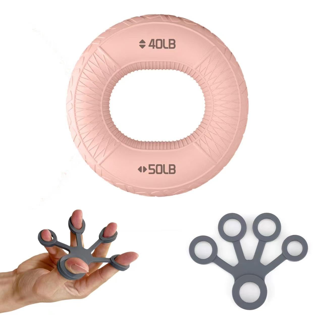 MEGVOYA Hand Grip, Grip Strength, Muscle Training, Set of 5