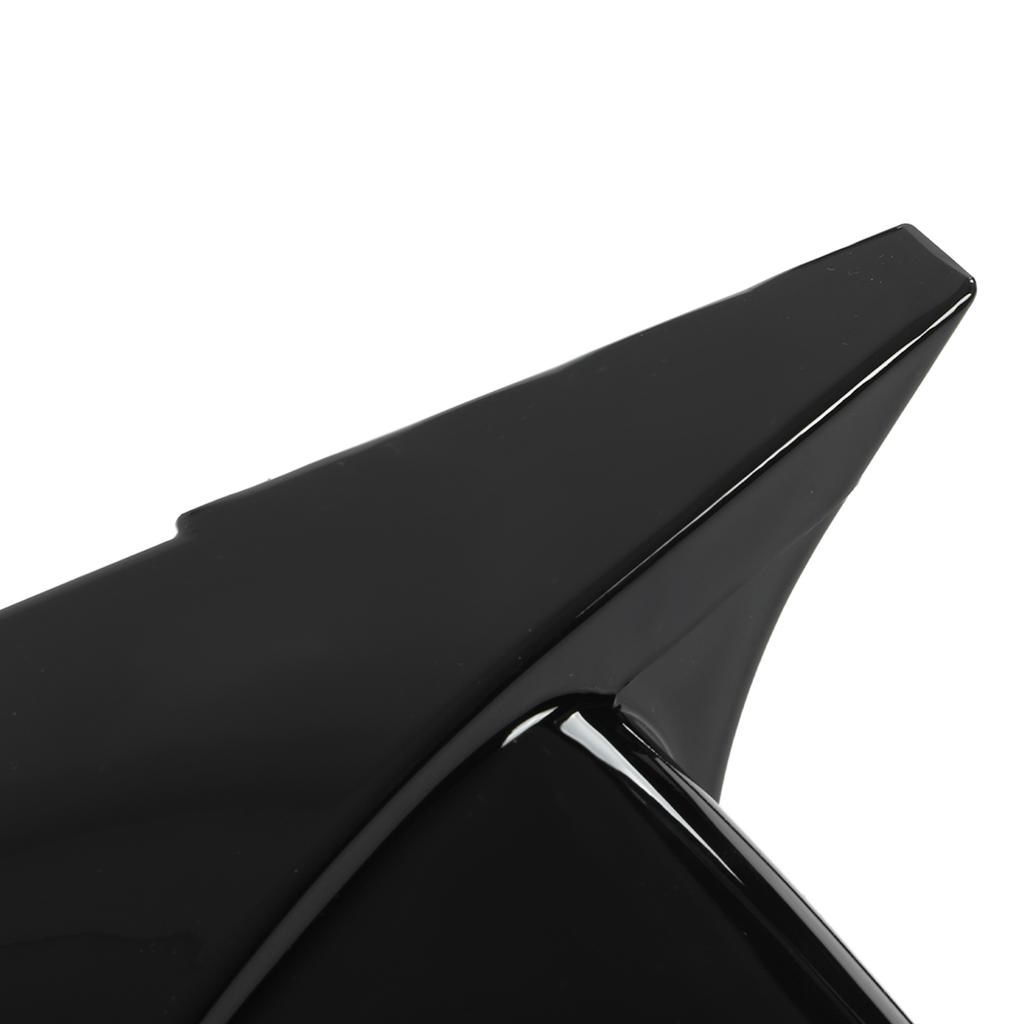 Pair Rr View Mirror Protective Covers Left Right Snap In Replacement for MK6 2018+(Glossy Black )