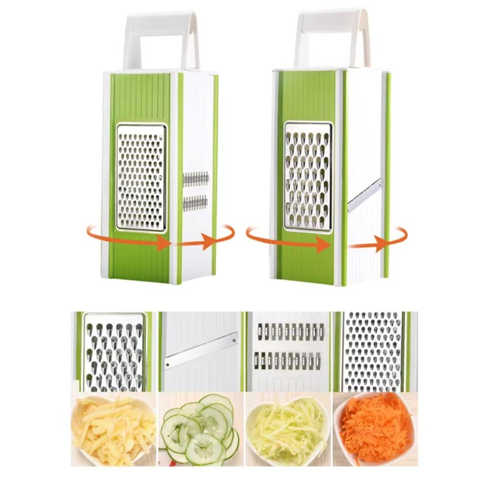 Manual Vegetable Chopper 5 In 1 Carrot Cutter Multi-functional Potato Slicer  Cafeteria
