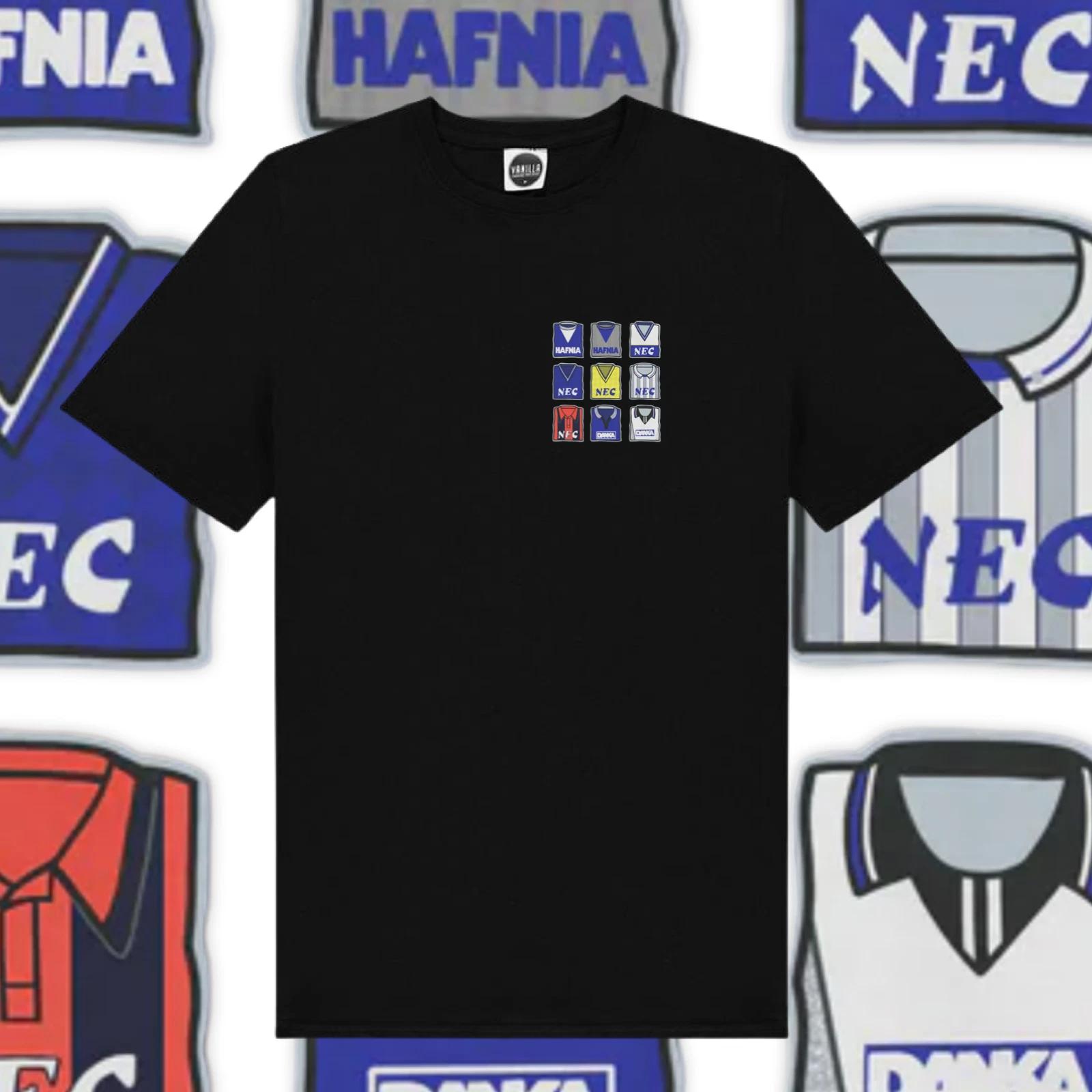 Everton FC T-Shirt Old Shirts Style Retro Logo Shirt L