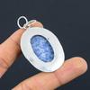 Friendship Day Sale Sterling Silver Natural Sodalite Ethnic New Pendant Jewelry