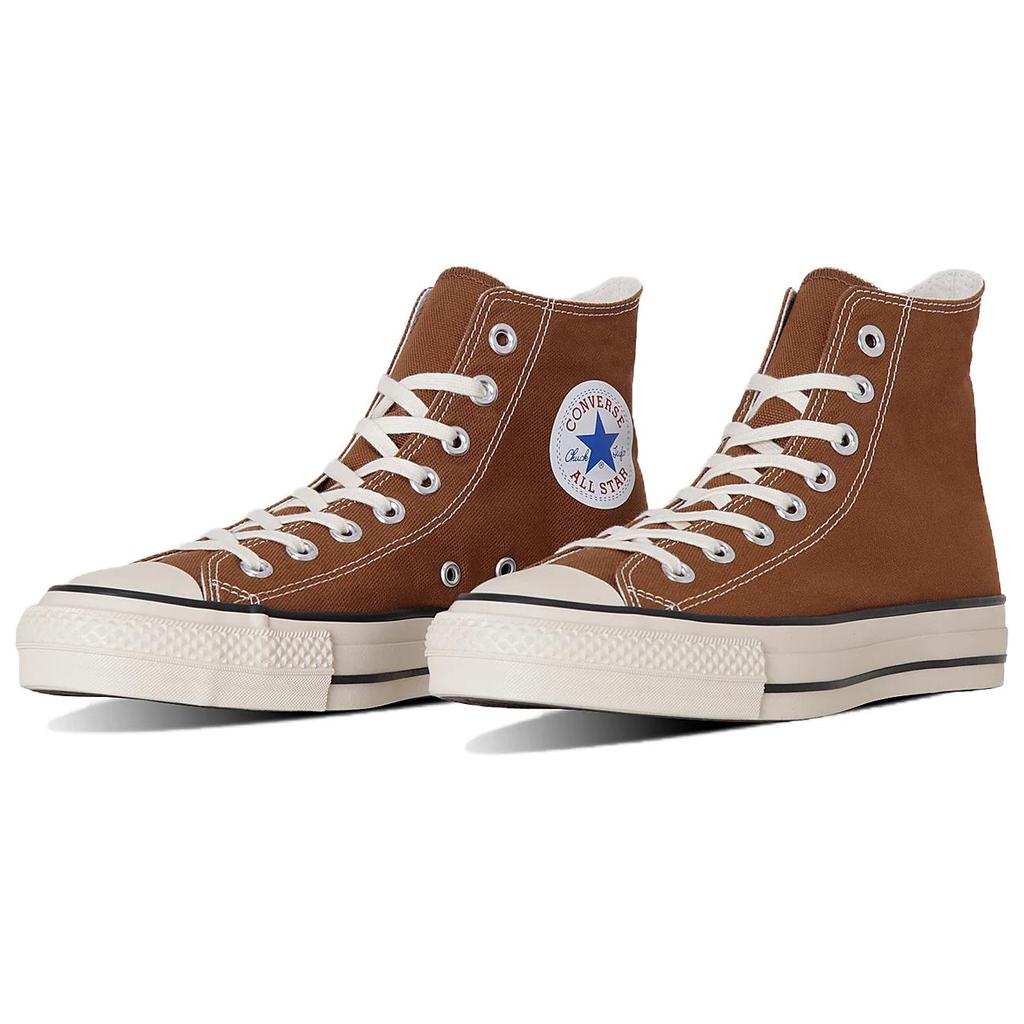 Converse All Star Abrasion Resistant High top Canvas Shoes Unisex Brown 31313450-215