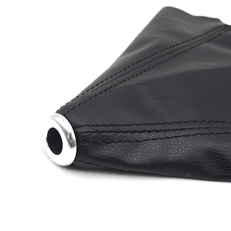 Universal Leather Shifter AT MT Car Shift Knob Shifter Gear Knob Gaiter Boot Cover For Ford Galaxy Mondeo 3 4 S-max C-max Honda