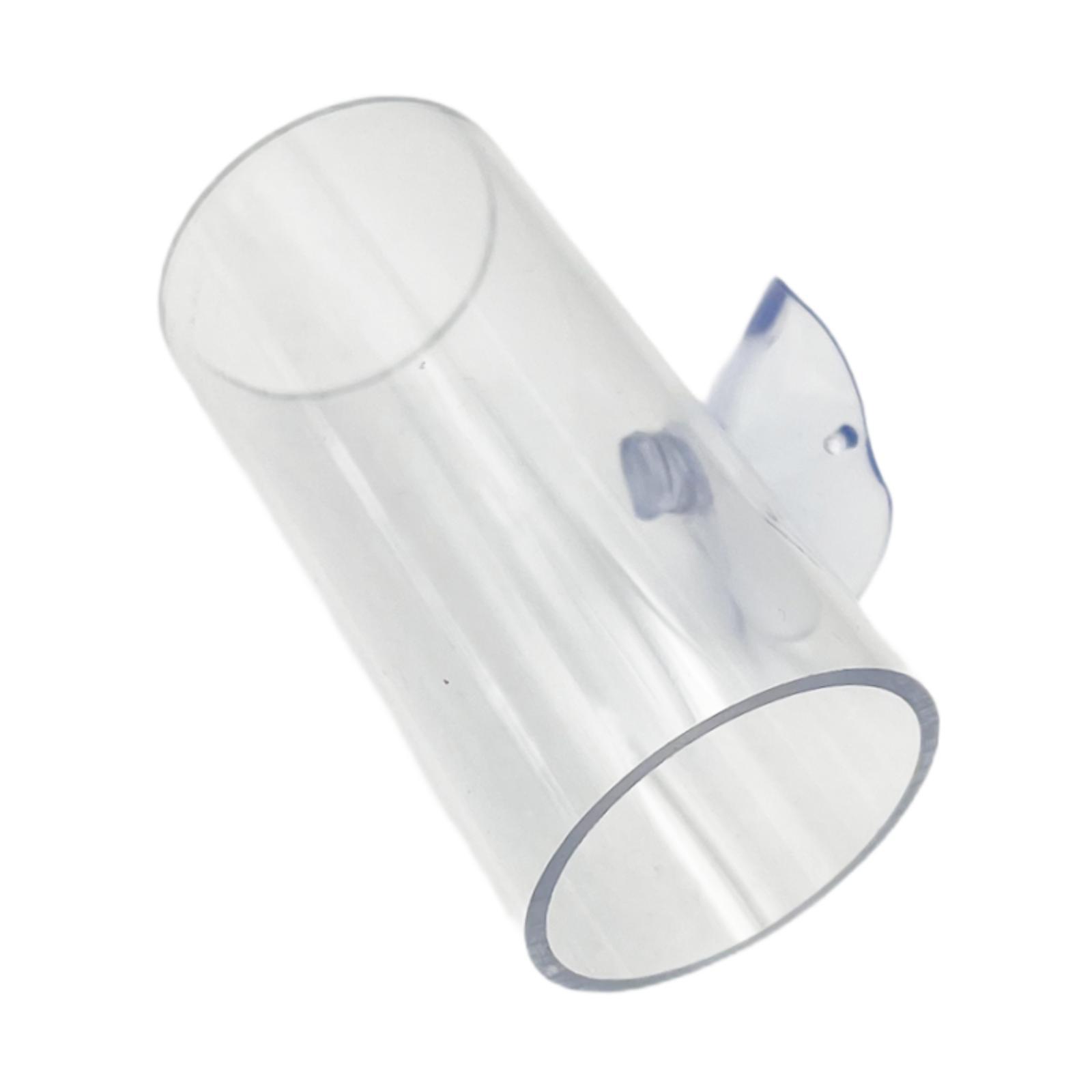 

Aquarium Betta Fish Tube Tunnel Transparent PC Hide Cave Sleeping Toy for Betta Fish Accessories and Decoration S