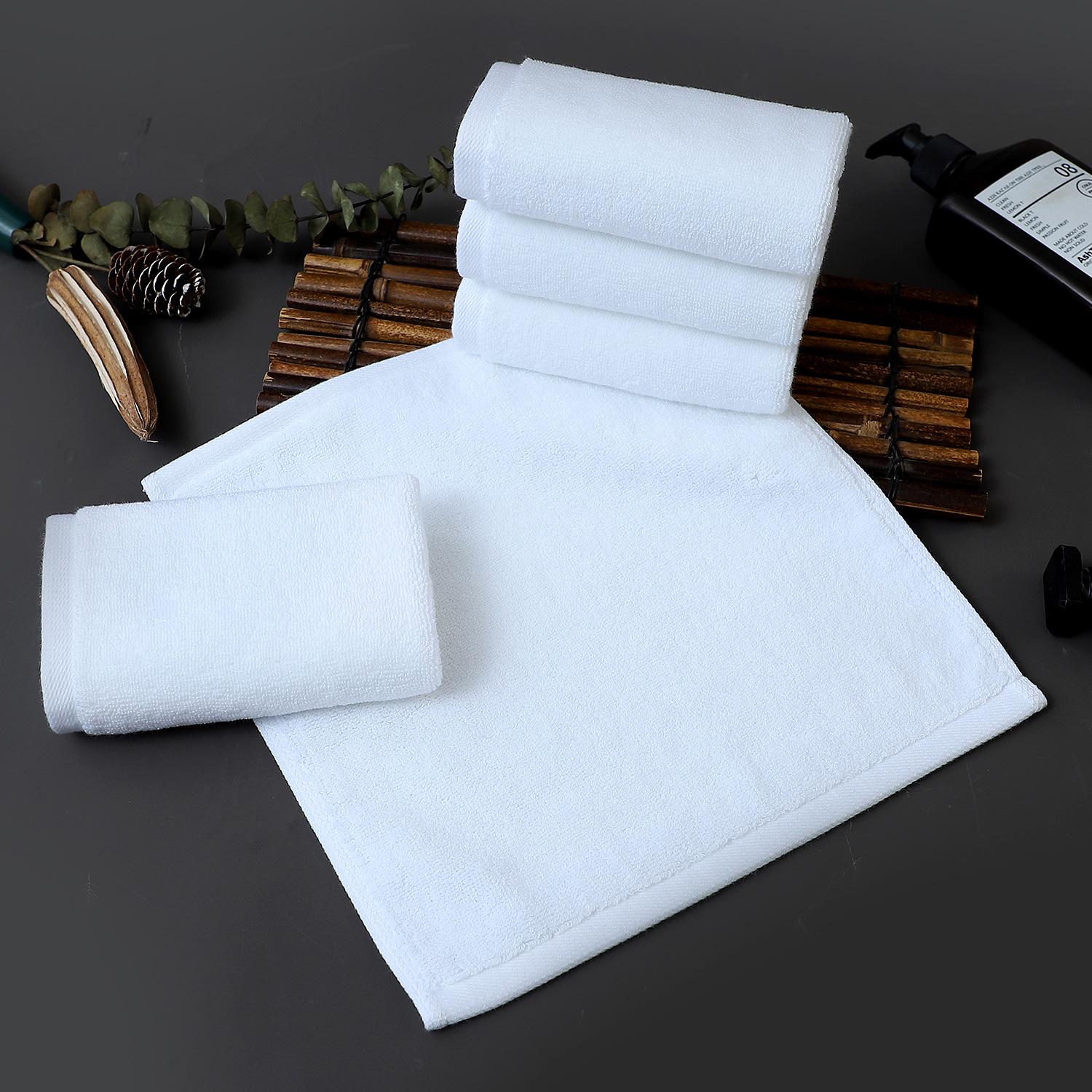 Hotel-Grade Pure Cotton Lint-Free Towels: Water-Absorbent, 32-Strand Class A, Ideal for Children s Face Washing. 50g 30x30cm