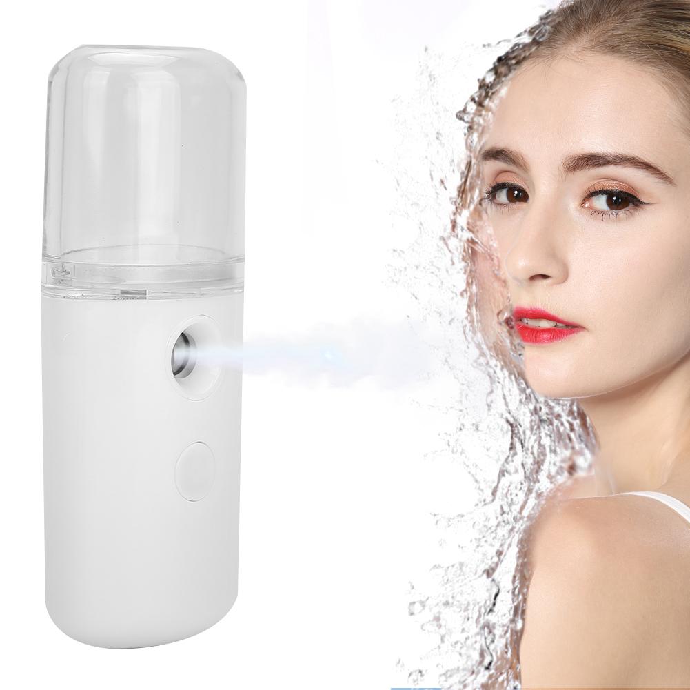 Household Portable Nanometer Mist Spray Atomization Face Moisturizing Sprayer NebulizerWhite