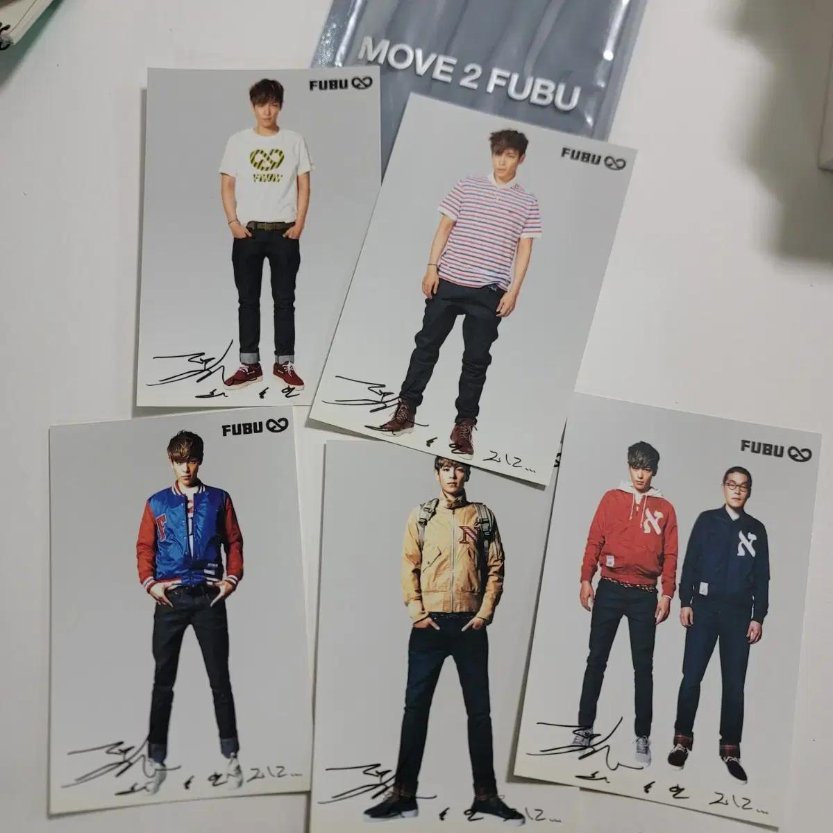 

Big Bang Top Fubu 5 Открытка Набор открыток
