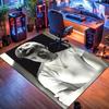 Johnny Hallyday: Le Phénix carpet Living room and bedroom mats printing Art Protective pad Room