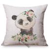 Nordic Animals Koala Duckling Bunny Pillow Case Cute Birthday Gift Kid'S Room Sofa Decoration Car Linen Cushion Cover Cojines