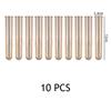 5pcs Plant Incubator for Hydroponic Flower Concrete Cement Plaster Resin Pot Clear Plastic Test Tubes Pot DIY Craft Making Tools