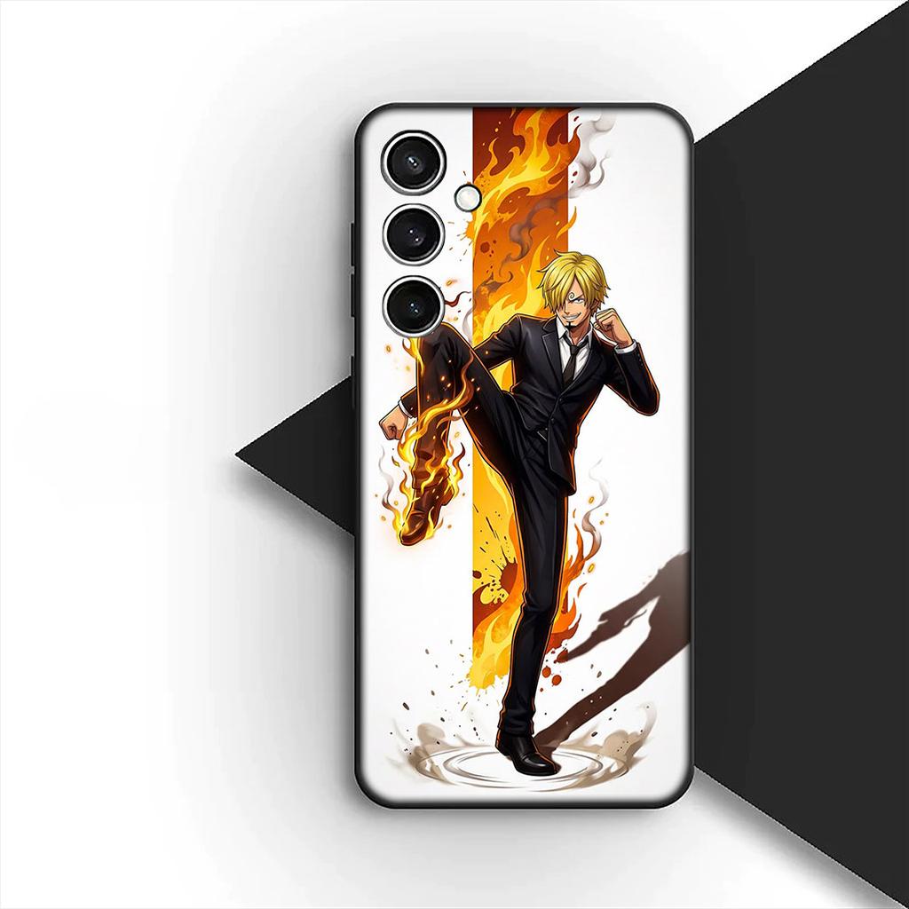 Hülle für Apple iPhone 17 Pro XS Max Air 6 7 8 Plus 5 + SE 2022 SE2 16E 8+ Hülle Handyhülle Hintergrundbild Sanji One Piece Luffy