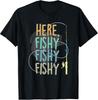 Funny Fisherman Fishing Rod T-Shirt for Anglers and Fish Lovers