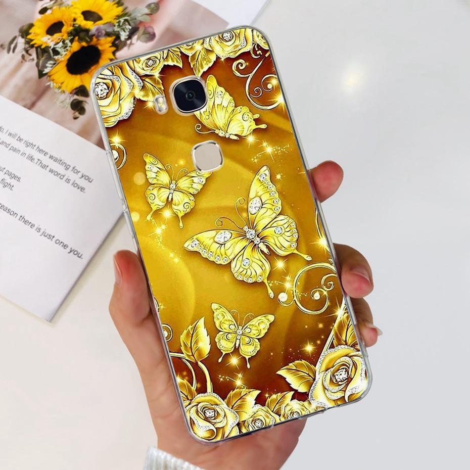 Lovely Printing Case For Huawei GR5 KII-L22 KII-L21 / GR5 2017 BLN-L21 BLN-L22 Soft Silicone TPU Back Cover Phone Cases