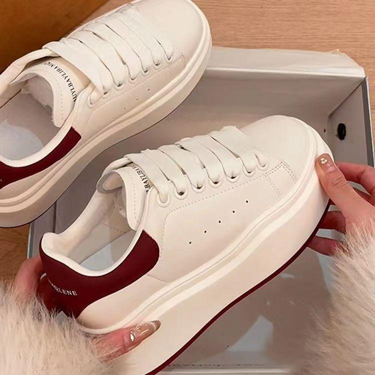 thick-soled muffin women's cross board shoes summer new campus design casual sports shoes