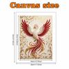Pearl Painting 5D DIY Phoenix Pearl Gemstone Art Diamond Painting Kit for Adults/Beginners Gift Ideas Home Decor Wall Hanging Craft