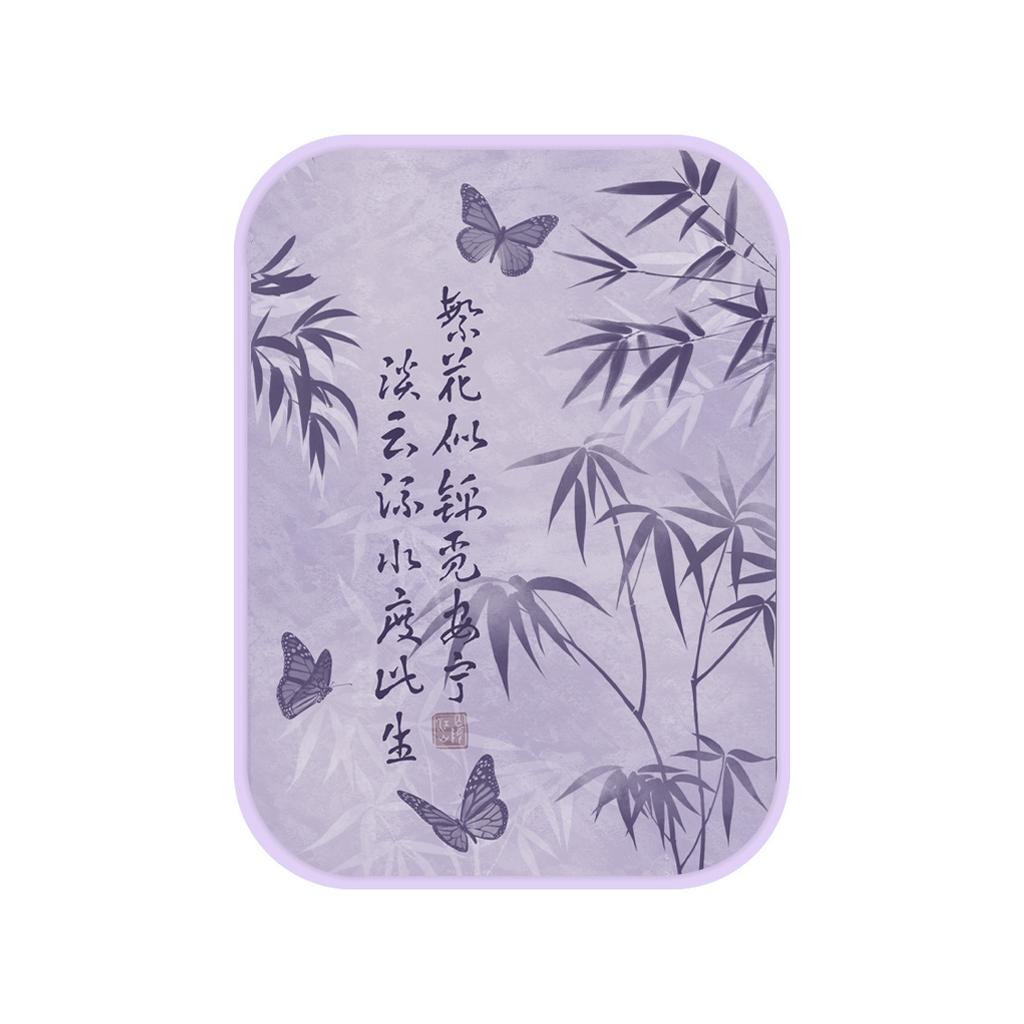 Cosmetic Contact Lens Box Chinese Style  Chinese Style Butterfly National Style Bamboo Rhyme Contact Lens Companion Box Care Box Storage Box Two Pairs