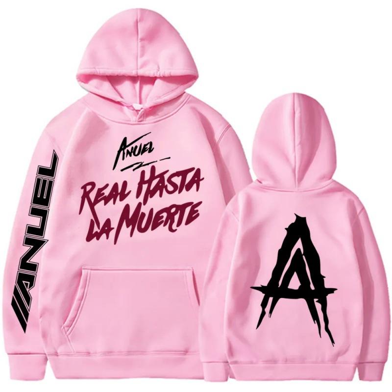 New Anuel AA Printed Hoodies Sweatshirt