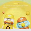 Funny Manual Cartoon Animal Duck Shaped Elephant Shaped Spinning Water Wheel Baby Children Bathroom Swimming Play Toy