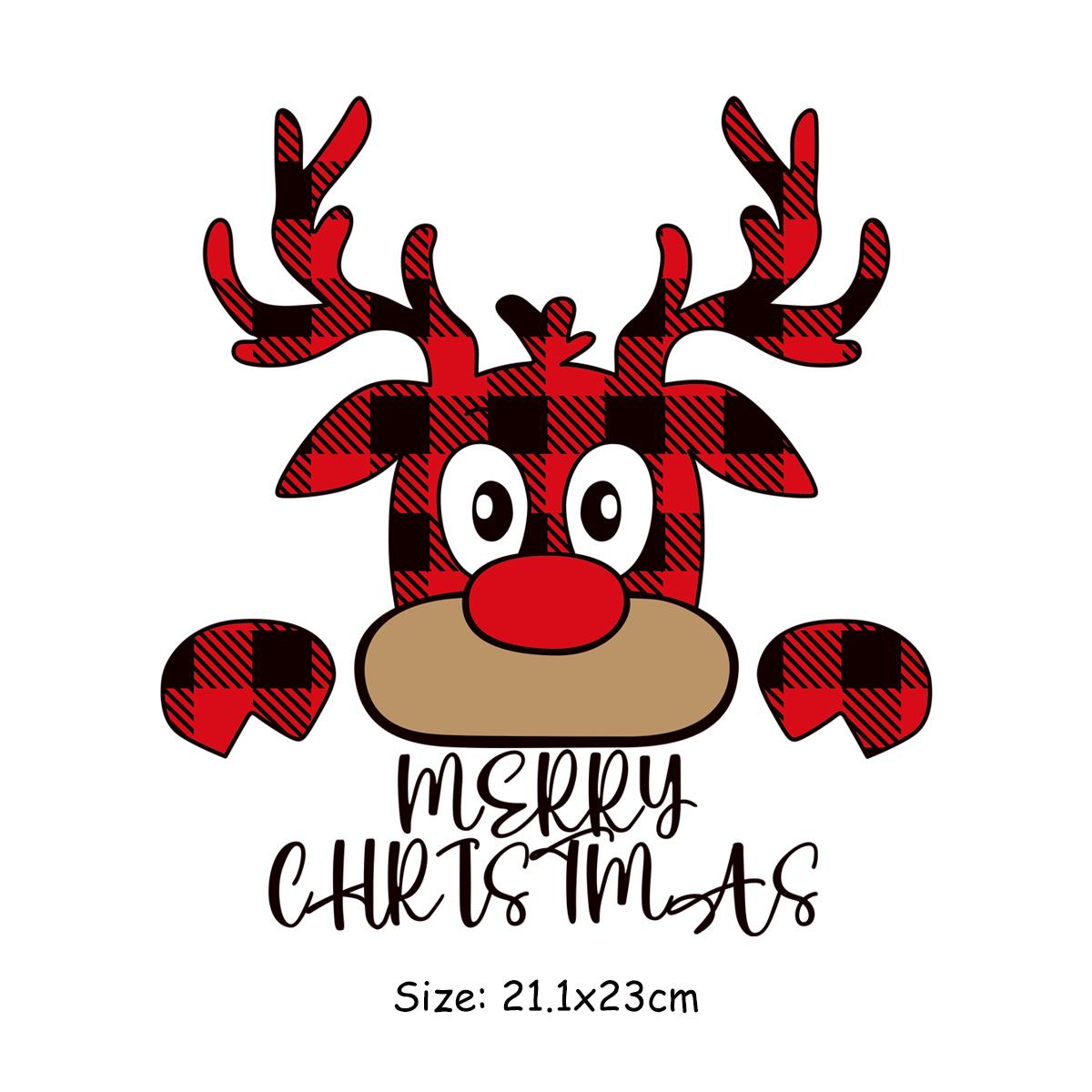 

Термопереносы Веселые рождественские наклейки для одежды Diy Parches Ropa Hoodies T-Shirt Термопресс Аппликации Аппликации Наклейки