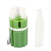 4 in 1 Suction Cup Travel Bottles 55ml Each Refillable Silicone Liquid Travel Pump Bottles Green