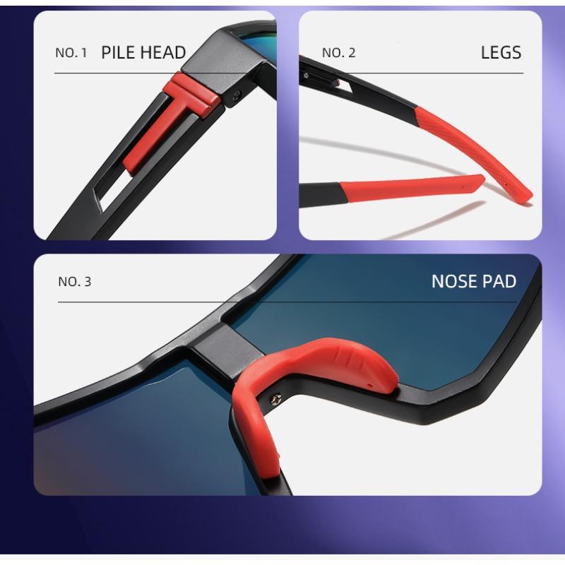 Outdoor cycling glasses UV protection sports sunglasses mountain road cycling goggles men and women cross