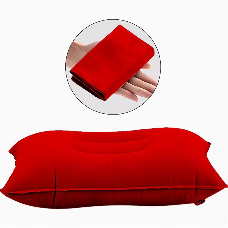 Outdoor 1pc Comfortable Inflatable Pillow for Office, Car, Camping, Hiking And Napping Neck Support Multi-Purpose Inflatable Travel Pillow
