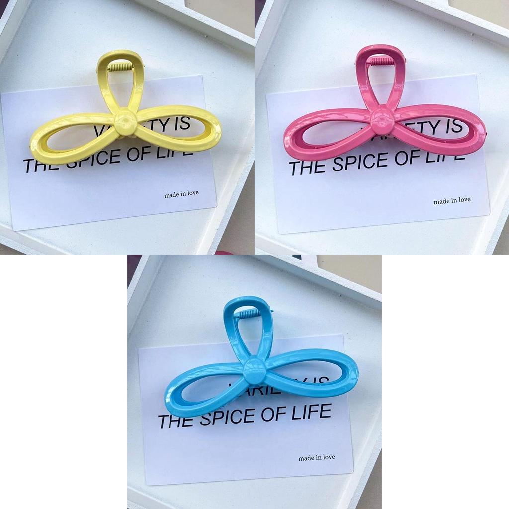 Ins Style Hair Clip With High Capacity And Elegant Bow Design
