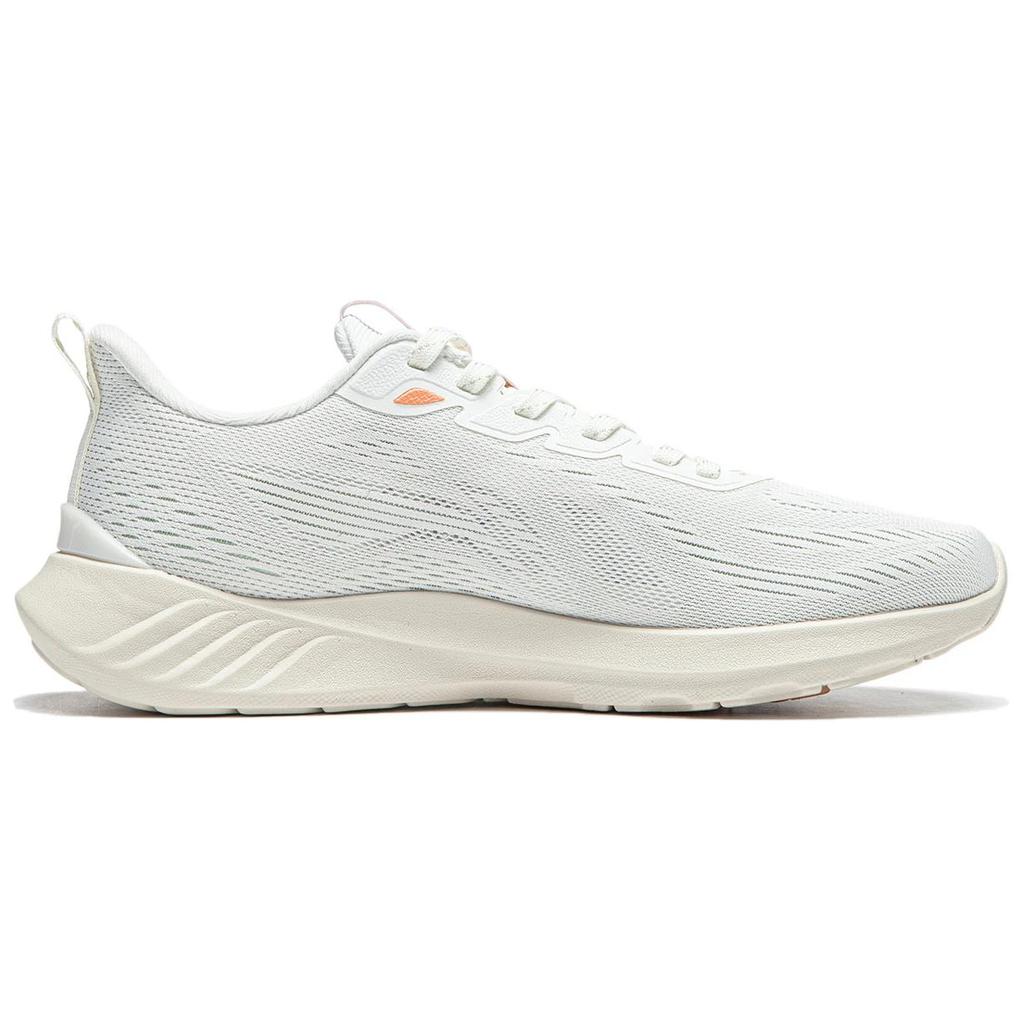 New LiNing Qingyi Shock Absorbers With Slip Resistant Features Low Top Running Shoes Women's White Orange ARSU016-2