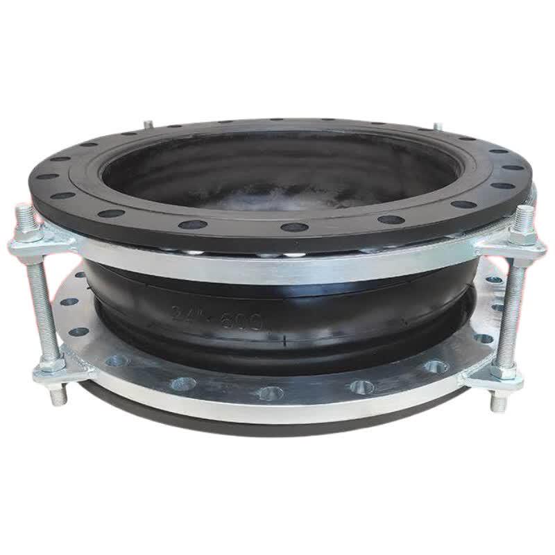 Jinsheng DN150 Flexible Rubber Flange Joint, Acid & Alkali Resistant