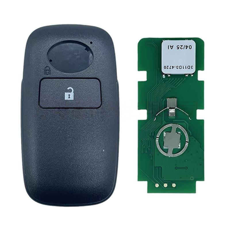 Replacement Key Fob With 2/3/4 Buttons 4A Chip And Black Plastic Shell Design 89994-BZ050 89994-BZ041 89994-BZ170