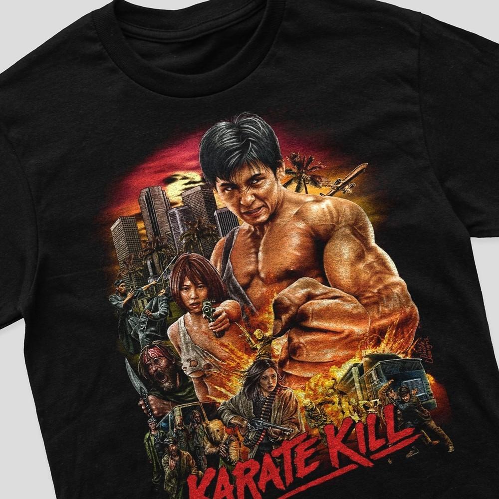 Vintage Retro Karate Kill MMA Movie Merch T-Shirt Gift For Men Movie Fans