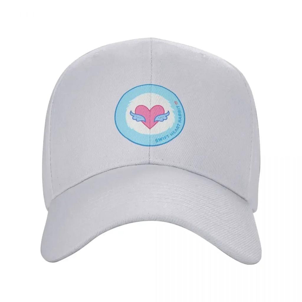 Swift Heart Rabbit Caring Cousin Badge Baseball Cap Hat Baseball Cap Anime Golf Hat Genuine Golf Cap Sun Hats For WoUnisex Unisexs
