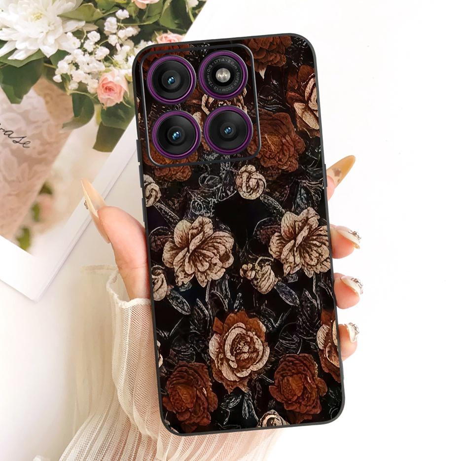 For Motorola Edge 60 Fusion Case Edge60 S Luxury Candy Painted Cover Soft Silicone Case For Motorola Edge 60 Pro Edge60 5G Shell