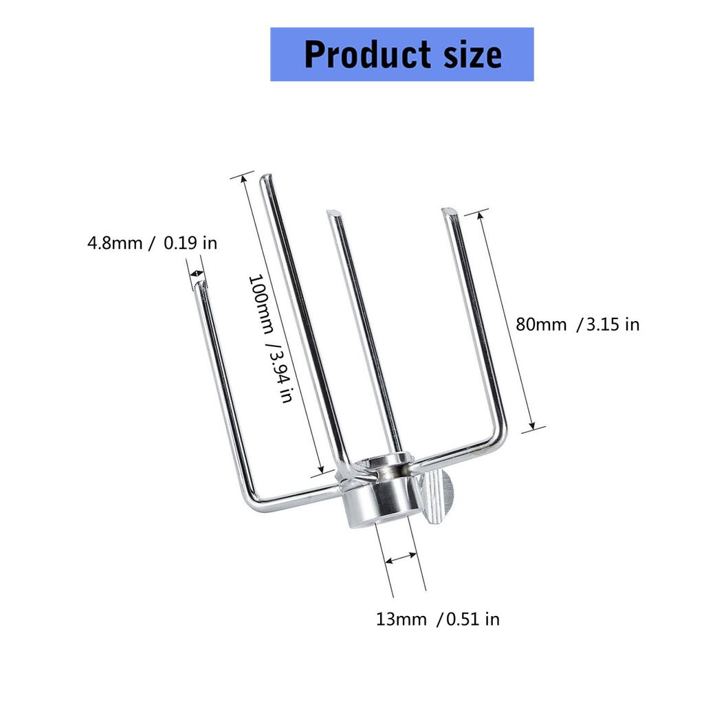 Pachet de 2 Ustensile de Grătar din Oțel Inoxidabil Distribuție Uniformă a Căldurii Frigărui pentru Grătar pentru Friptură Pui Legume Furculițe BBQ