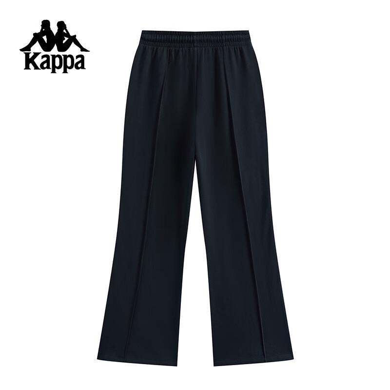 Kappa Women s 2025 Autumn Casual Wide-Leg Flare Sports Pants L