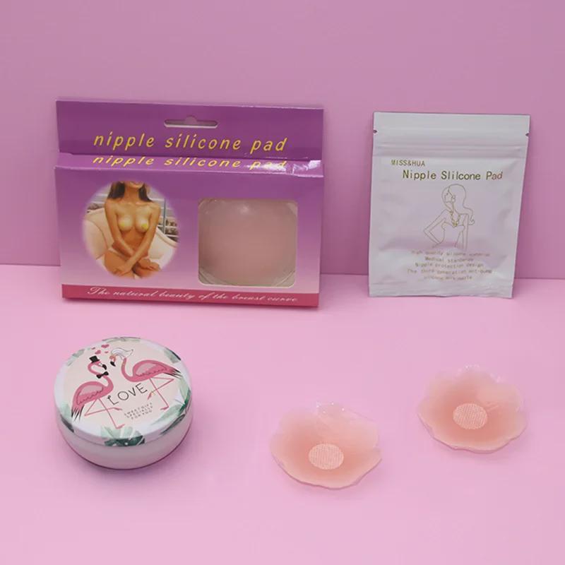 Unsichtbare nahtlose Silikon-Nippelabdeckungen - Anti-Wölbung, Atmungsaktiv, Dünn, für Hochzeitskleider & Sommerbekleidung