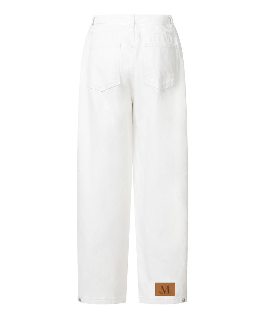 Mucent O'Neill Side Pintuck Wide Cotton Pants Unisex (4 Colors)
