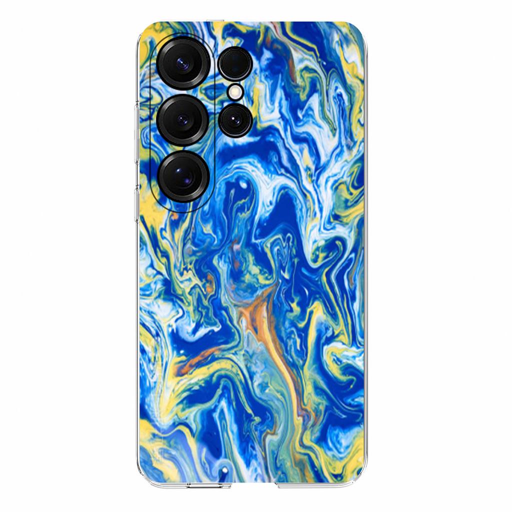 For Samsung Galaxy S26 Ultra Case Marble Pattern Printing Soft TPU Phone Cover