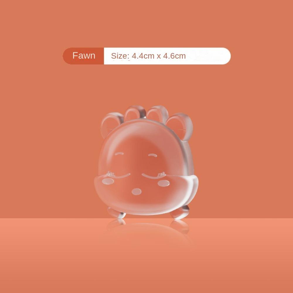 Transparent Shock Absorber Silicone Doorknob Cushion Pad New Door Stopper