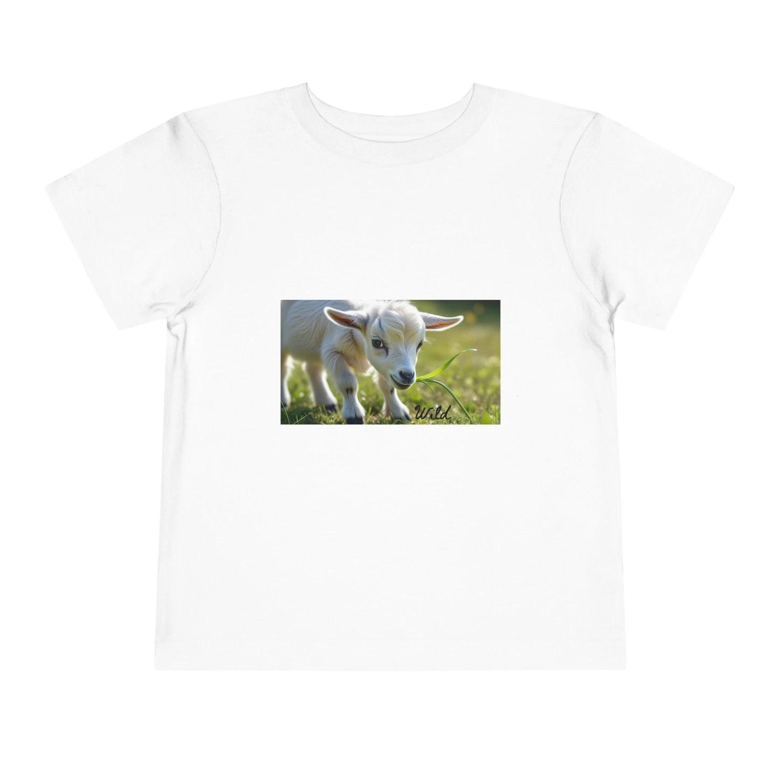 

Wild Baby Goat Funny Toddler Tee | Cute Kid Shirt XL