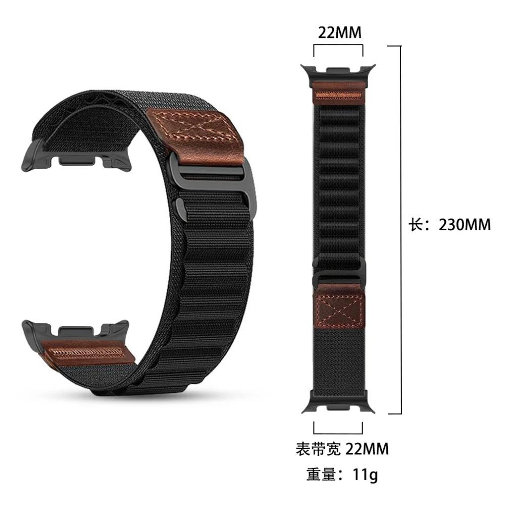 Alpine Loop Nylon Strap for Samsung Galaxy Watch 9/8 44/40mm Comfortable Replaceable Bracelet for Galaxy Watch 8/8 Classic 46mm 3