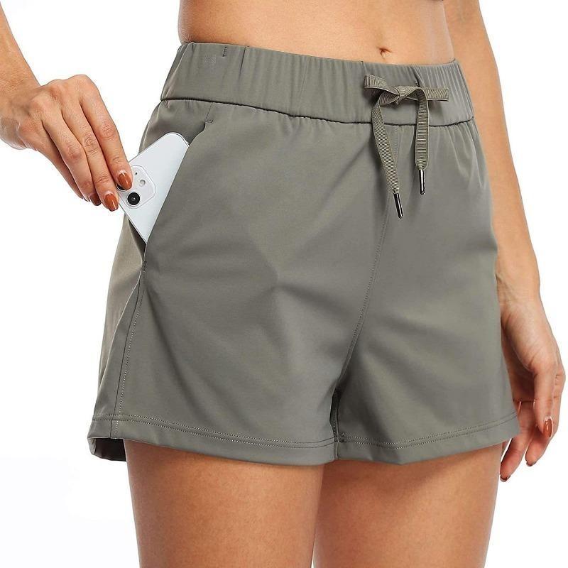 Spring and Summer New Sports Shorts Women Loose Breathable Lace-up Yoga Running Fitness Casual Shorts